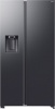 Samsung külmik RS70F65KEFEO Side-By-Side Refrigerator with Freezer, 178cm, 420/220 l, must
