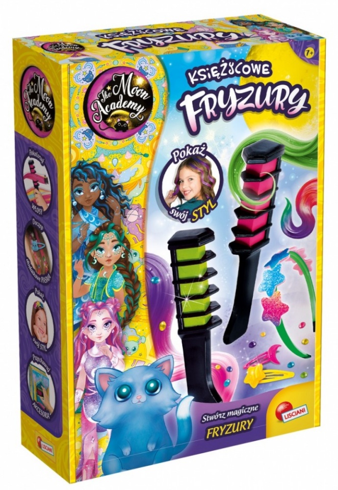 Lisciani Set Moon Academy - Moon hairstyles