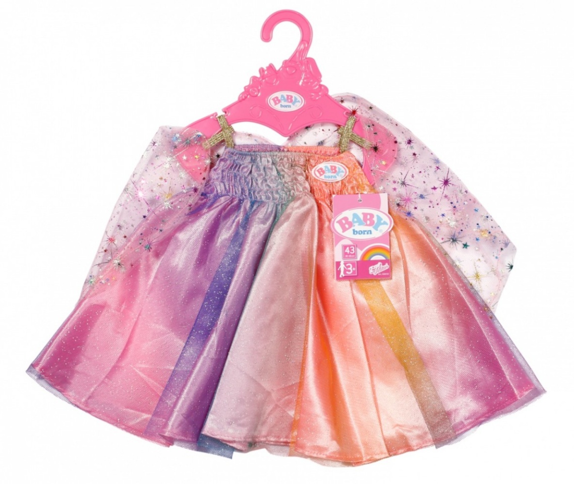 Zapf Rainbow Dress Baby Born 43cm