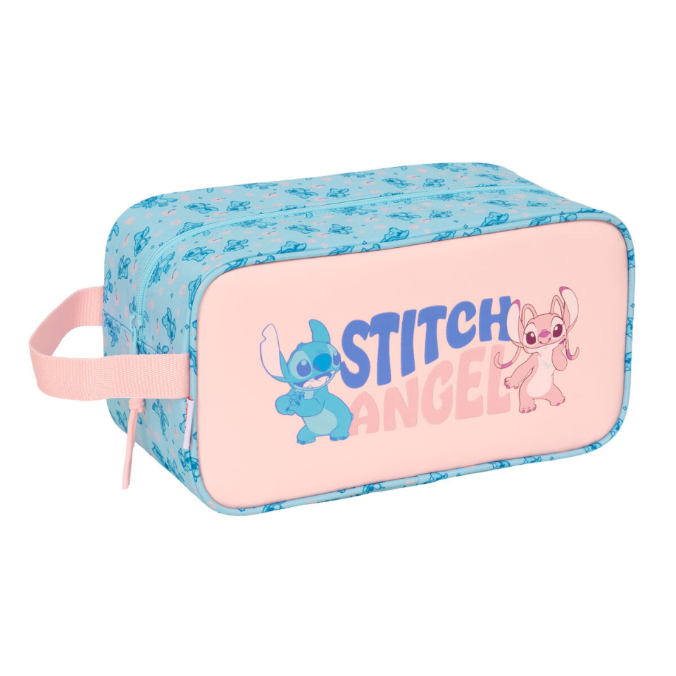 Lilo & Stitch pinal Ohana helesinine heleroosa 29x15x14cm