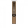 Apple kellarihm Watch 49mm Desert Alpine Loop - Large - Black Titanium Finish