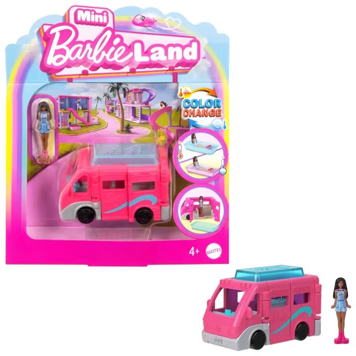 Mattel Vehicle Barbie Mini Barbieland, Camper