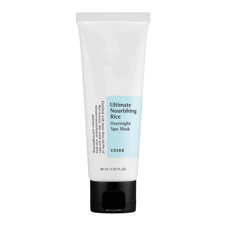 Cosrx näomask Ultimate Nourishing Rice Overnight Spa Mask 60ml, unisex