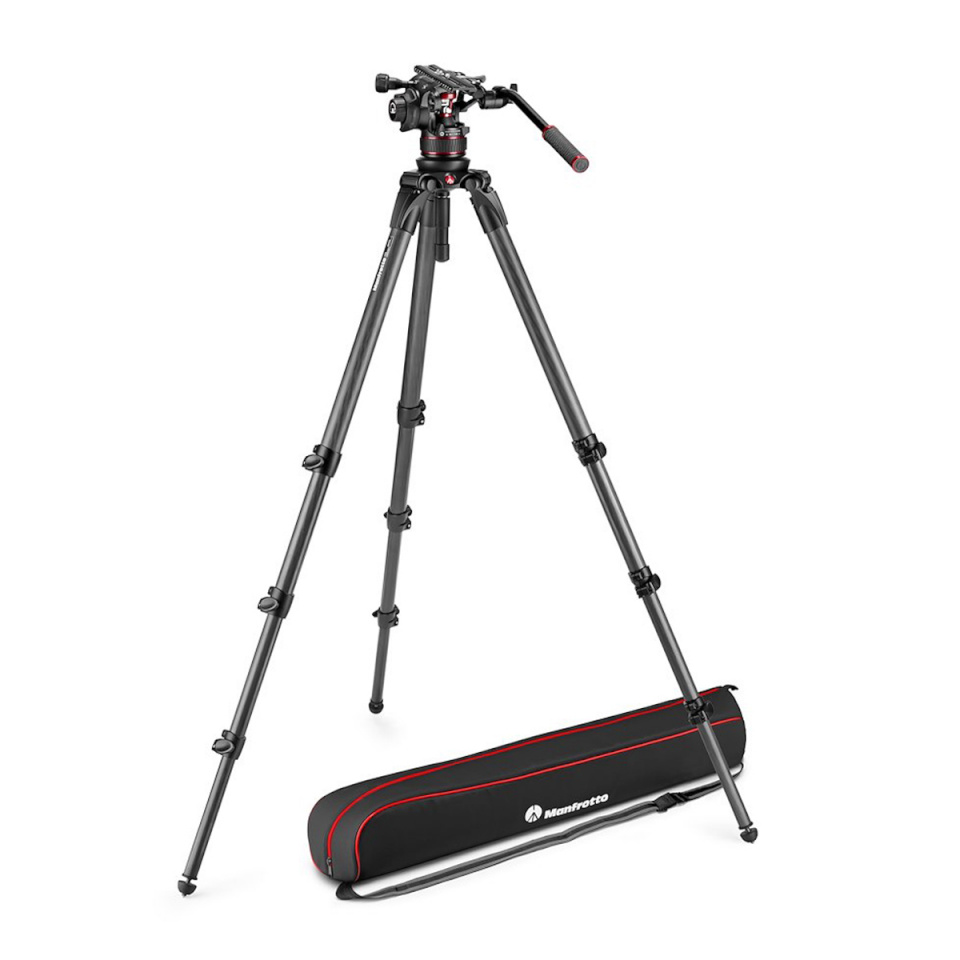 Manfrotto statiiv Nitrotech 612 + 536 süsinikkiust vedelikpea + videostatiiv