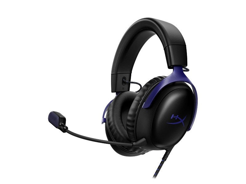 HyperX kõrvaklapid Cloud III Gaming Headset must/sinine - D0SX6AA