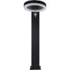 REV õuevalgusti LED Solar Light Round must
