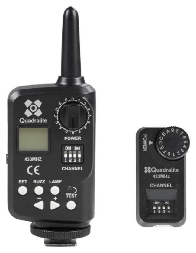 Quadralite saatja + vastuvõtja Stroboss Navigator Kit (Transmitter + USB Receiver), must