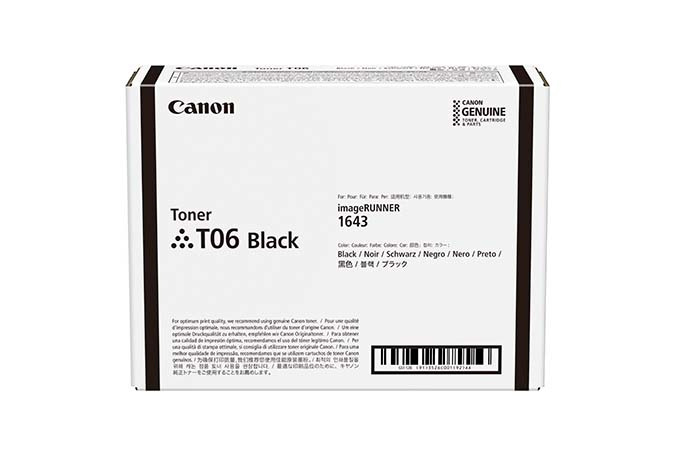 Canon tooner Cartridge T06 Black, must (3526C002)