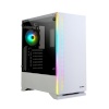 Zalman korpus S5 valge ATX Mid Tower PC Case RGB fan T