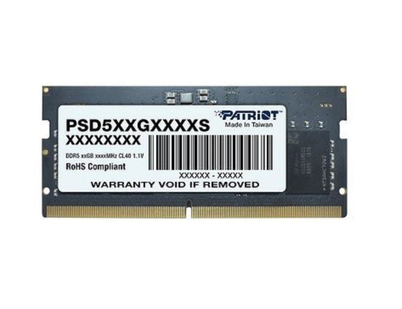 Patriot mälu DDR5 12GB 56001x12GB CL46 SO-DIMM