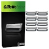Gillette Labs raseerija Terad Meestele, 8 Vahetustera