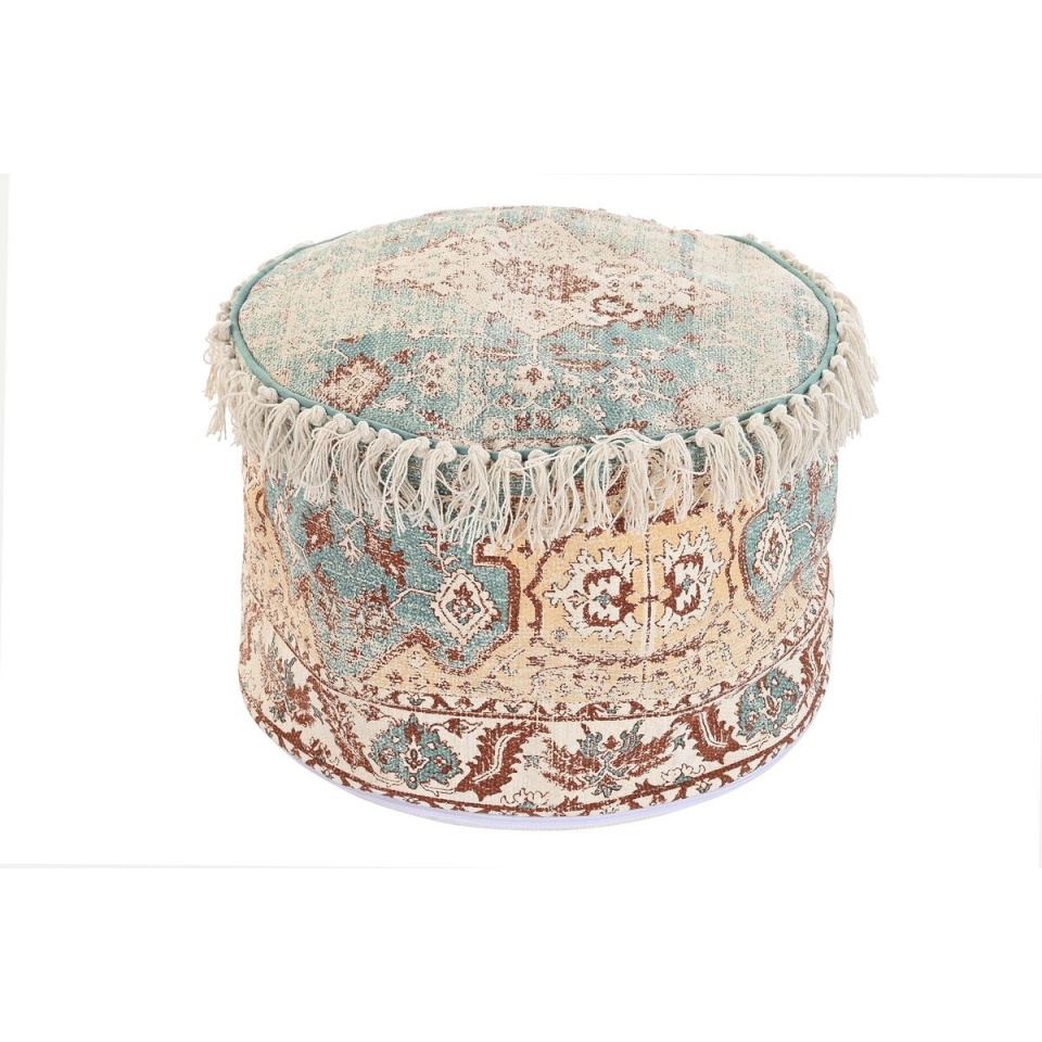 DKD Home Decor padi Põranda 46x46x37cm pruun roheline kollane Araablane 45x45x35cm Narmad