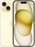 Apple iPhone 15 256GB Yellow, kollane