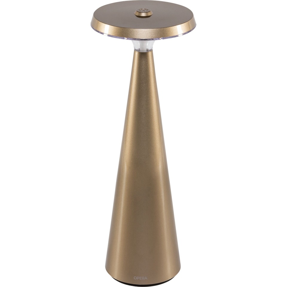 Century dekoratiivlamp OPERA LED Table Lamp, 1,9W, 2700K, 130lm, IP44, kuldne