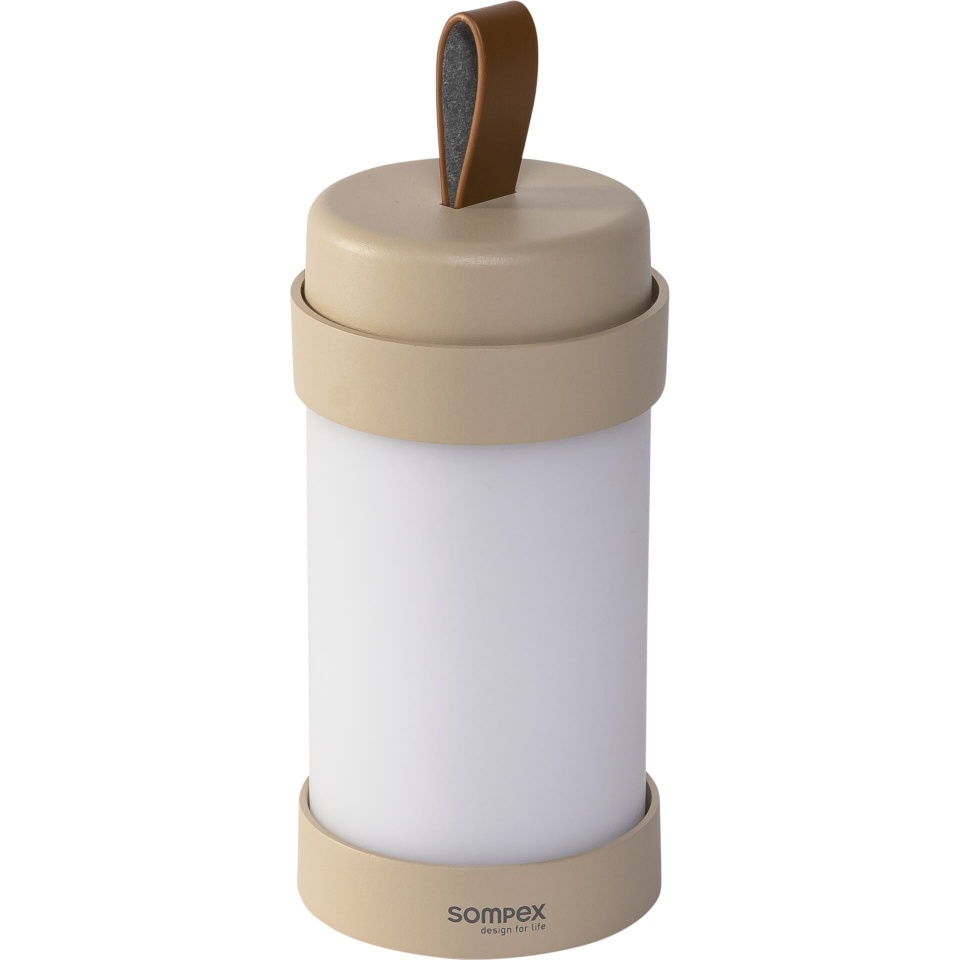 Sompex laualamp ALVA Battery-Operated Outdoor Table Lamp, Sand beež