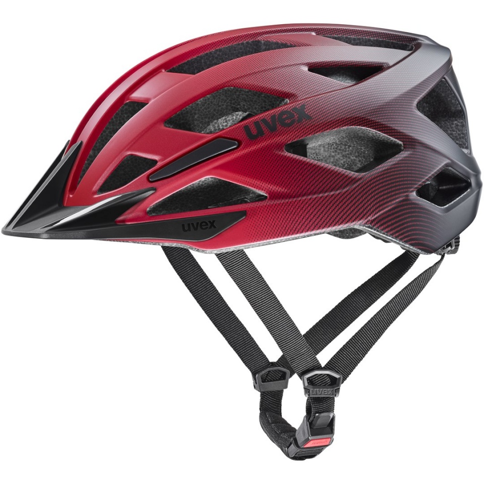 Uvex kiiver Bicycle I-vo 2 56–60 cm, punane/must matt