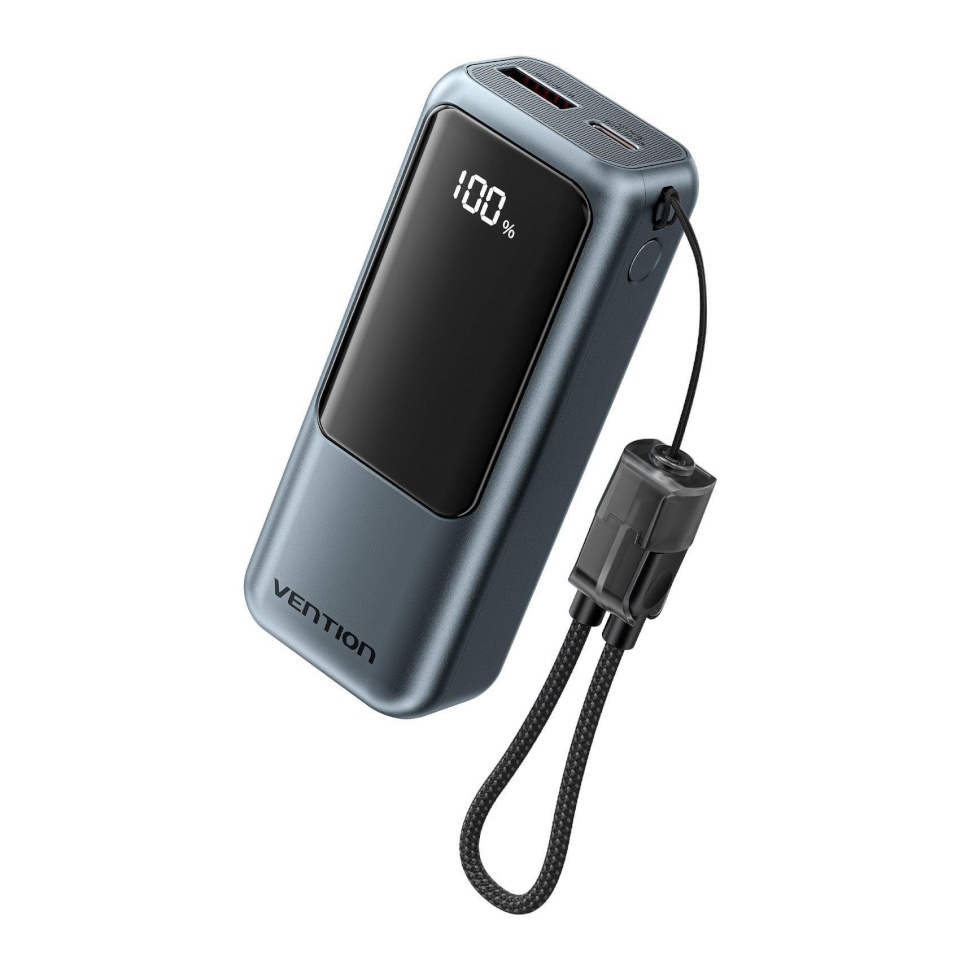 Vention akupank Power Bank Wireless 10000mah 22.5w,