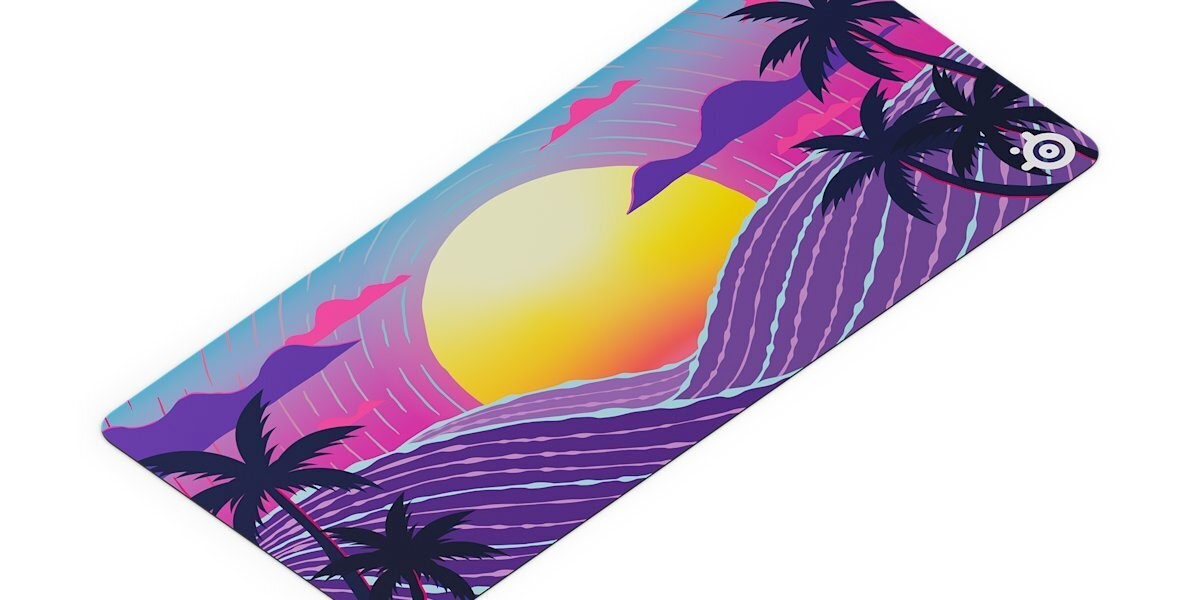 Steelseries QcK XXL Neon Sunset hiirematt