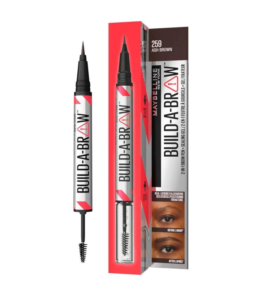 Maybelline kulmupliiats  Build A Brow 1,4g, 259 Ash Brown, naistele