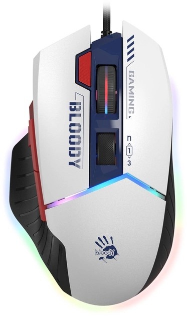 A4 Tech hiir Mouse W95 Max USB Sports Navy