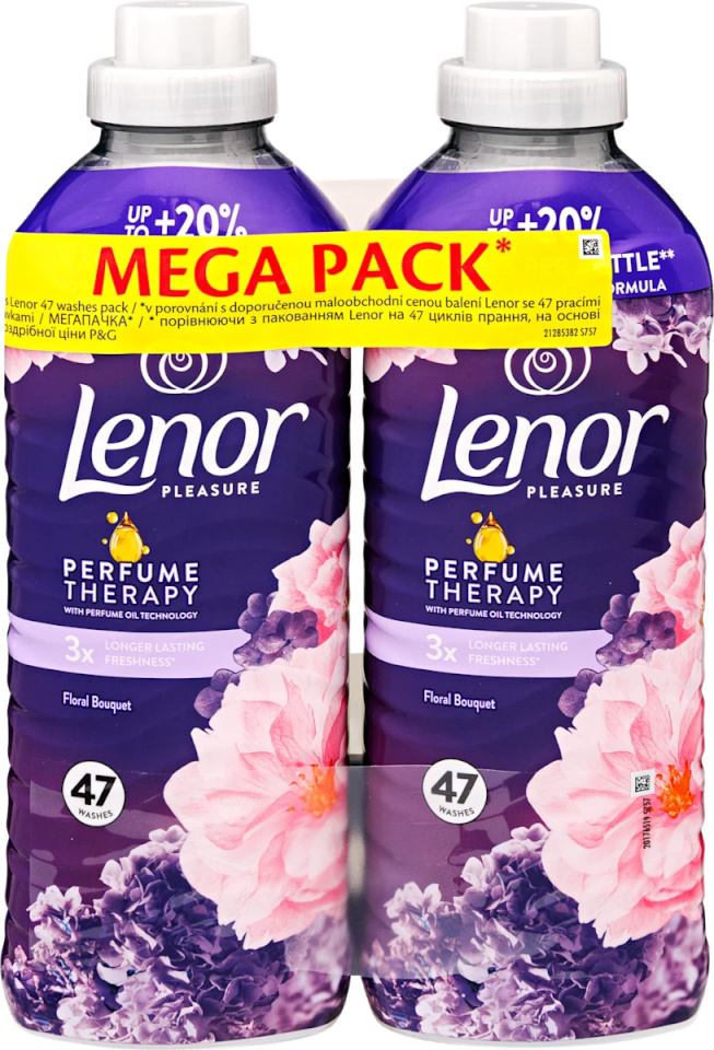 Lenor pesuloputusvahend Floral Bouquet, 2x987ml