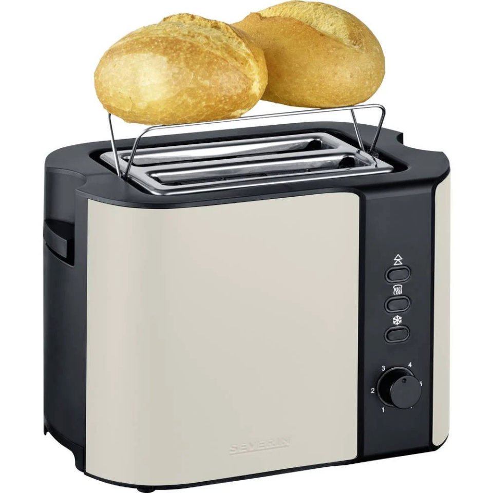 Severin röster AT9576 Toaster, 800W, beež