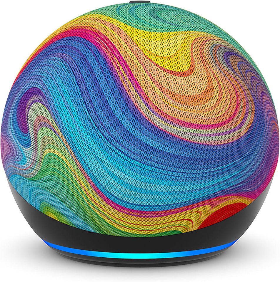Amazon nutikõlar Echo Dot 5 Kids Rainbow Swirl