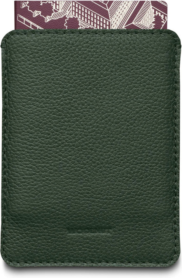 Woolnut nahast passiümbris, roheline