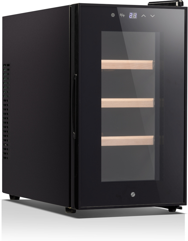 Ströme veinikülmik BCW-26A/02 Wine Cabinet, must