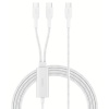Belkin laadimiskaabel BOOSTCHARGE Pro 140W 1.5m USB-C cable valge CAC004hq1.5MWH