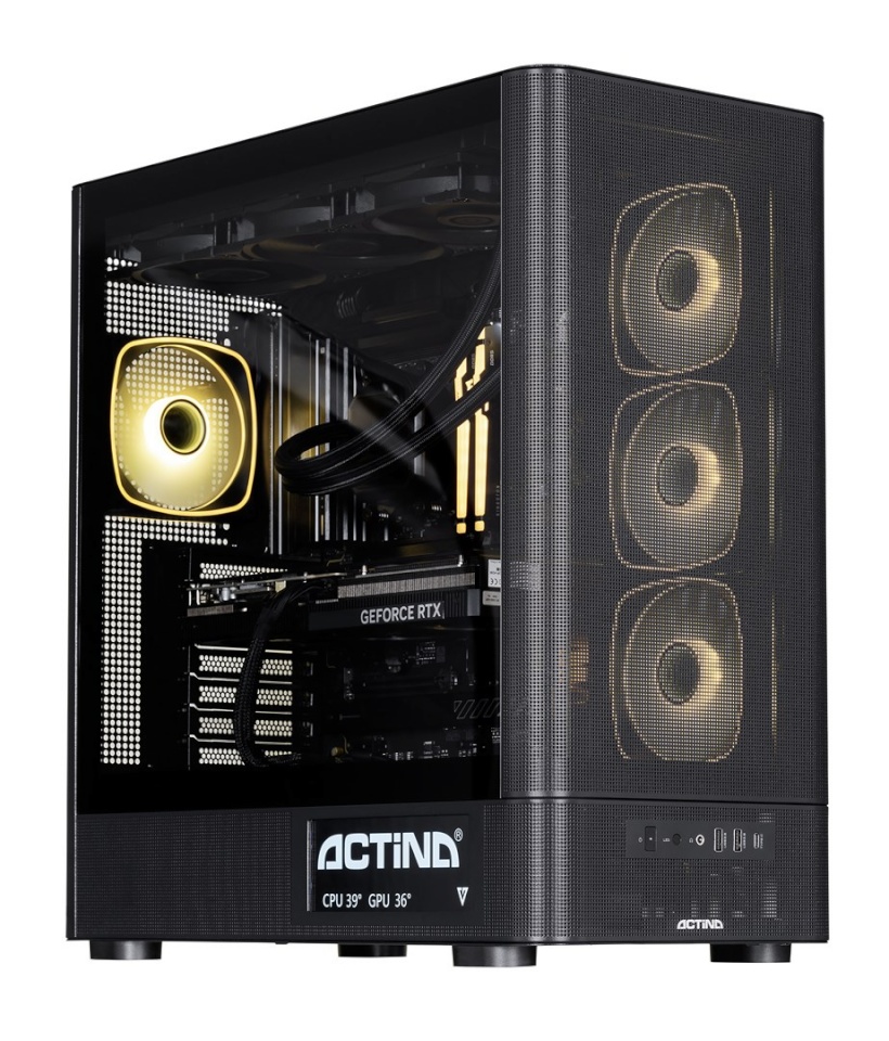 Actina 5901443440246 PC AMD Ryzen™ 9 9900X3D 32GB DDR5-SDRAM 1TB SSD NVIDIA GeForce RTX 5070 Ti Windows 11 Home Midi Tower must