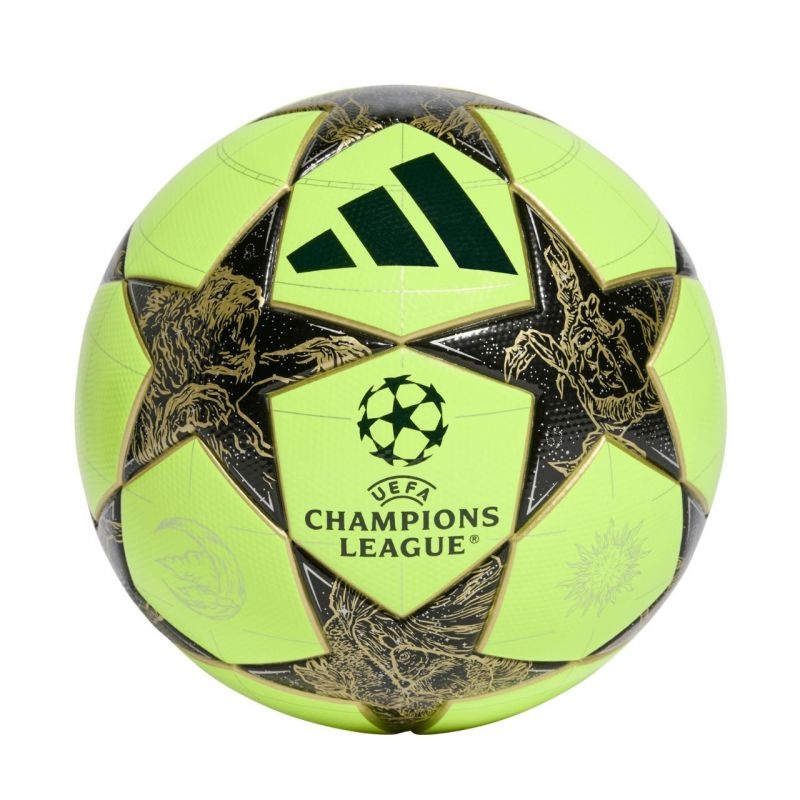Adidas jalgpall UCL League Stage Winter 25/26 kollane-must-kuldne JZ9994 5