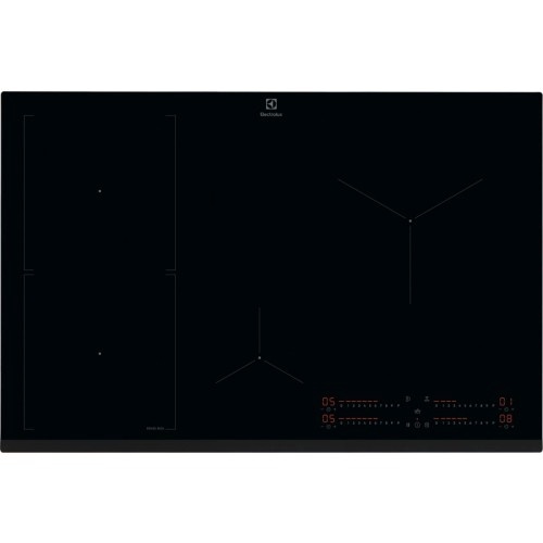 Electrolux pliidiplaat EIS82453 4 x induktsioon, 78cm, faasitud esiserv, must