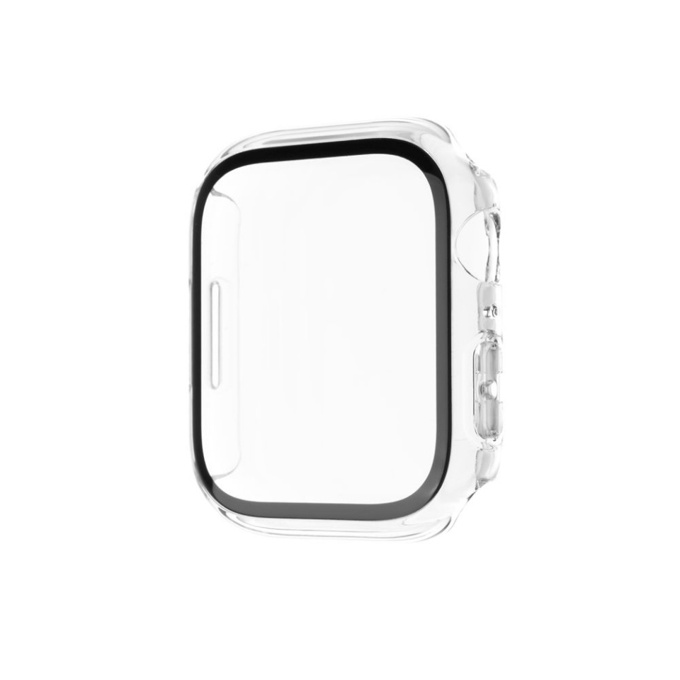 Fixed | Pure protective case with tempered glass for Apple Watch 46mm | Clear