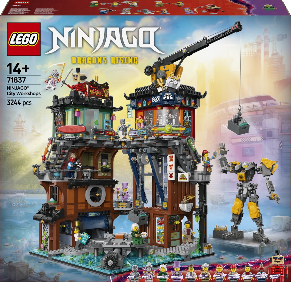 LEGO klotsid Ninjago 71837 City Workshops