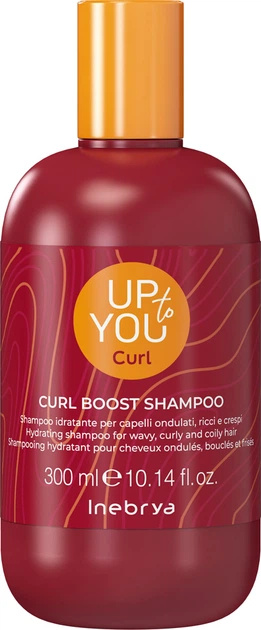 Inebrya šampoon Up To You Curl Boost Shampoo 300ml, unisex