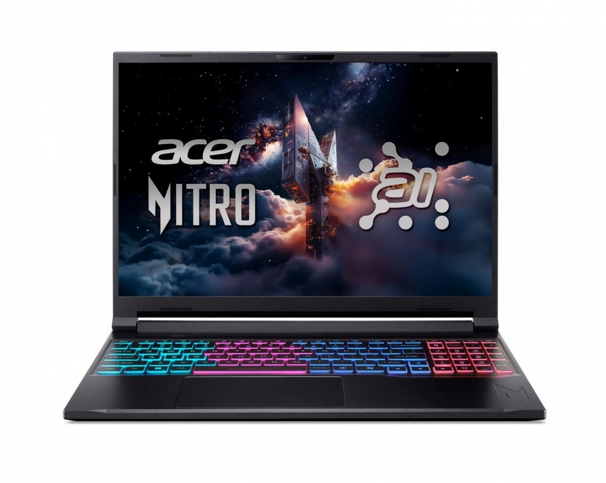 Acer sülearvuti Laptop Nitro 16GB ANV16S-61 R9 AI 365, 32GB, 1TB, RTX 5070, W11 Pro