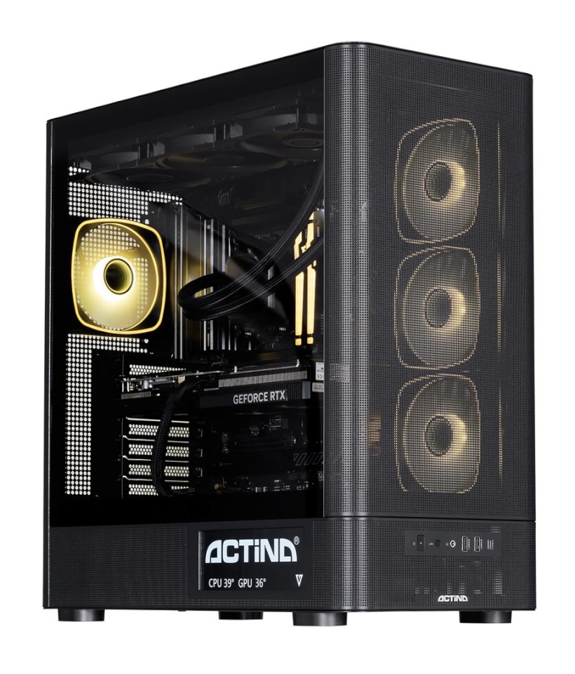 Actina 5901443440239 PC AMD Ryzen™ 9 9900X3D 32GB DDR5-SDRAM 2TB SSD NVIDIA GeForce RTX 5090 Midi Tower must
