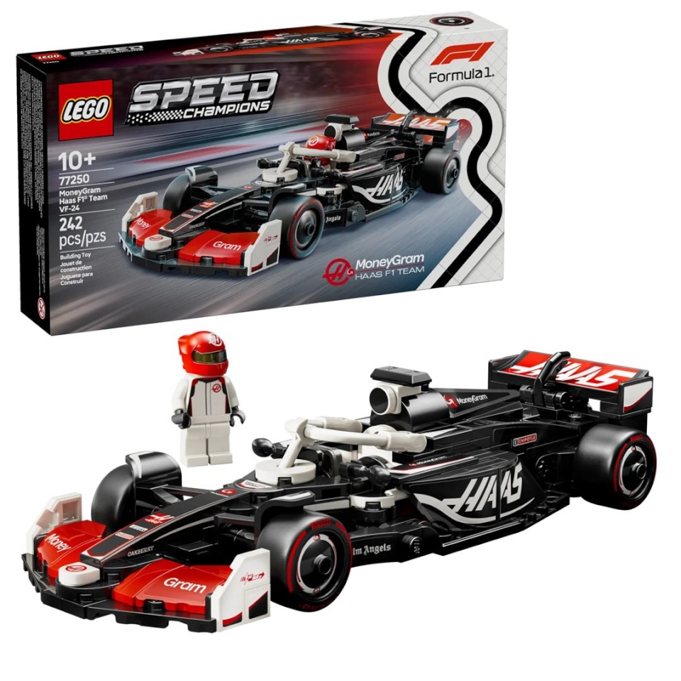 Lego klotsid SPEED CHAMPIONS 77250 MoneyGram Haas F1 Team VF-24
