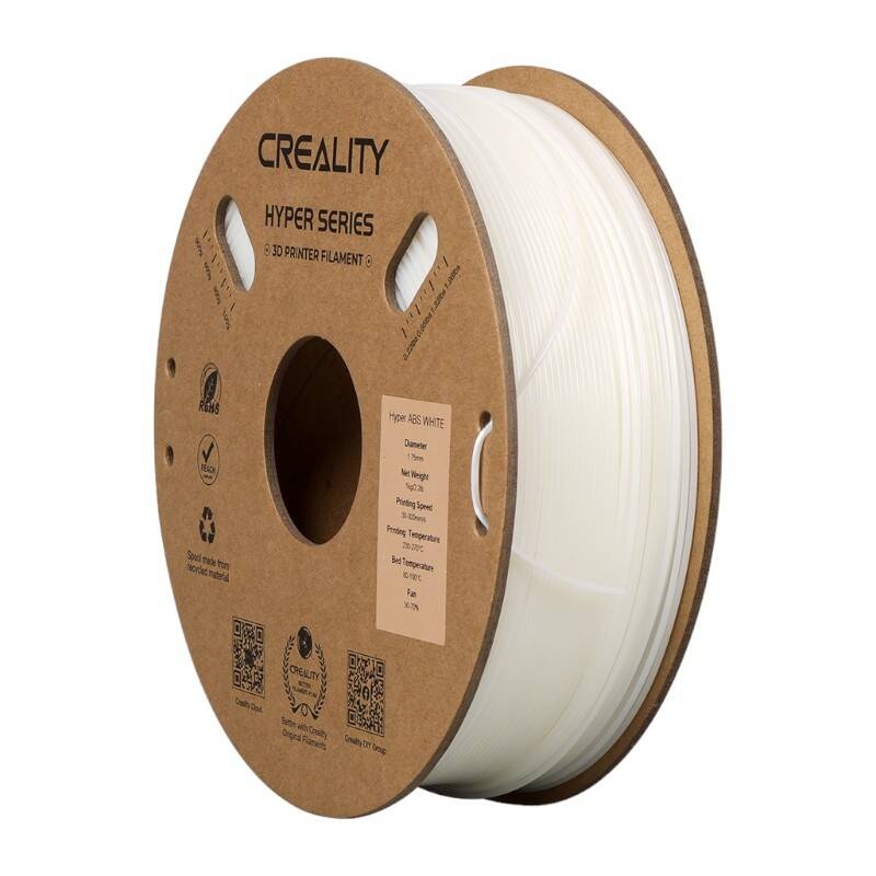 Creality 3D-printeri niit Hyper ABS Filament (valge)