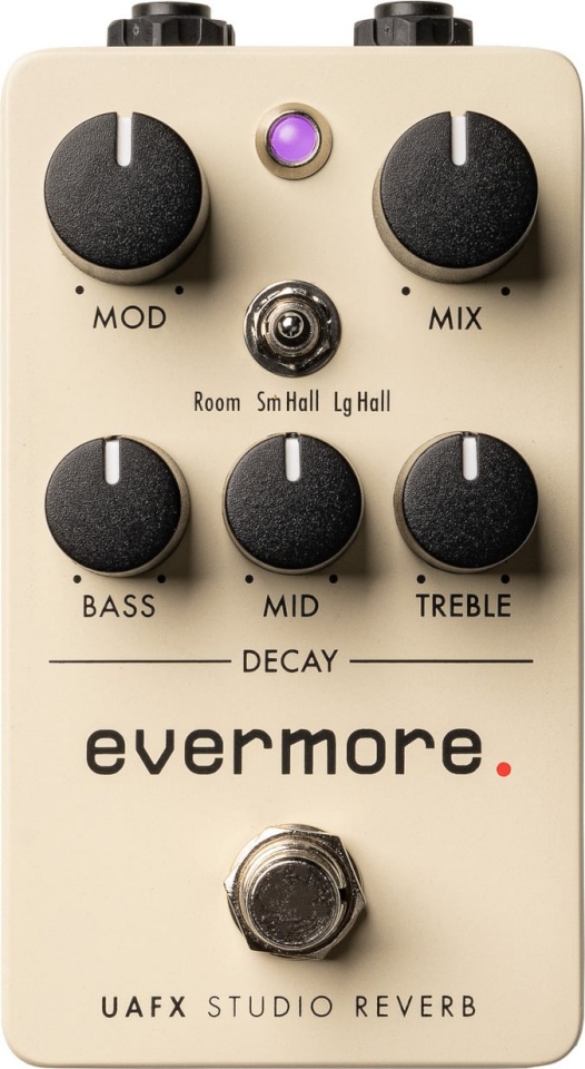 Universal Audio kitarripedaal UAFX Evermore Studio Reverb Pedal