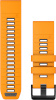 Garmin QuickFit 26 silikoonrihm, oranž / grafiithall