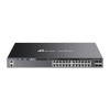 TP-LINK SG6428XHP Omada 24-Port Gigabit Stackable L3 Managed PoE+ Switch with 4 10G Slots | TP-LINK