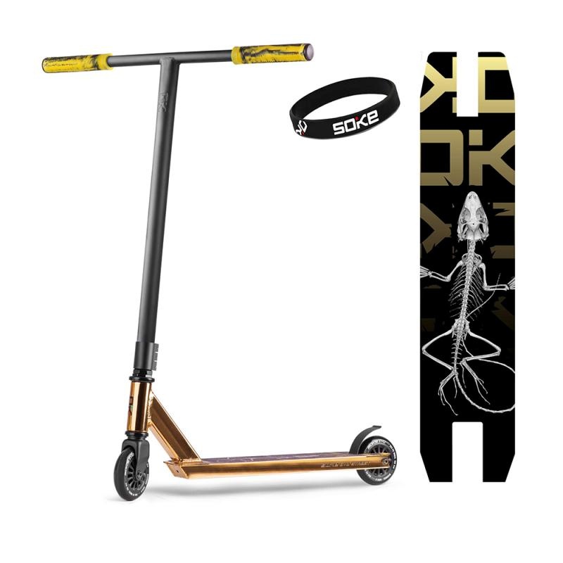 SOKE Trikitõukeratas EVO, kuldne
