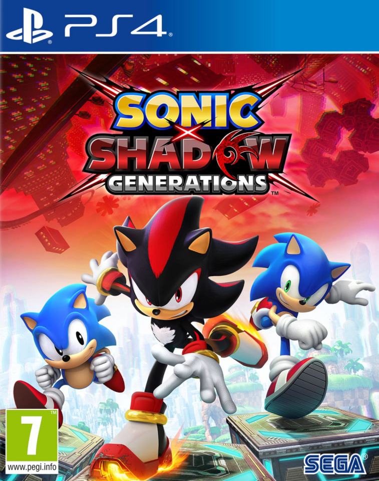 PlayStation 4 mäng Sonic X Shadow Generations