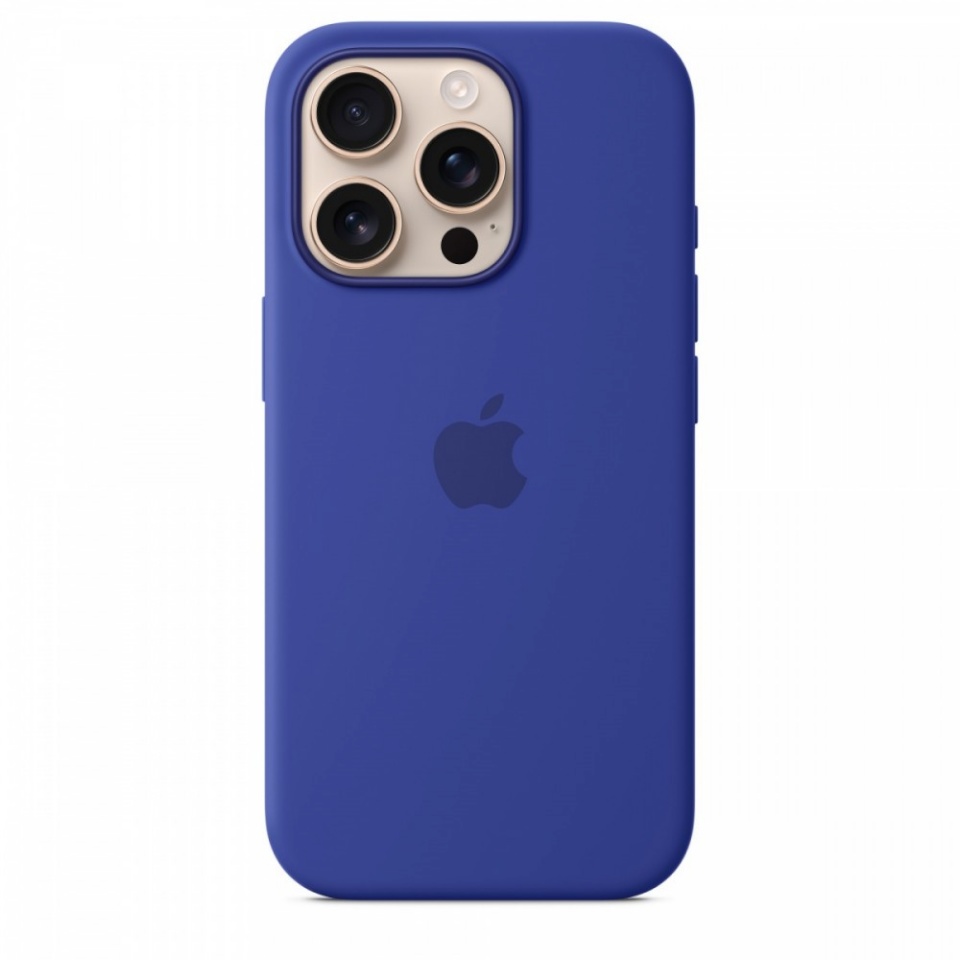 Apple kaitsekest Silicone case with MagSafe for iPhone 16 Pro - Ultramarine