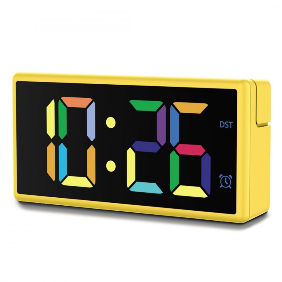 Hama äratuskell Ibiza Digital Alarm Clock, kollane