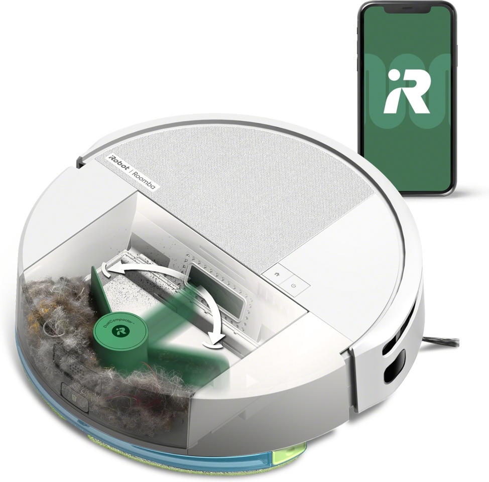 iRobot robottolmuimeja Roomba 205 Combo, valge