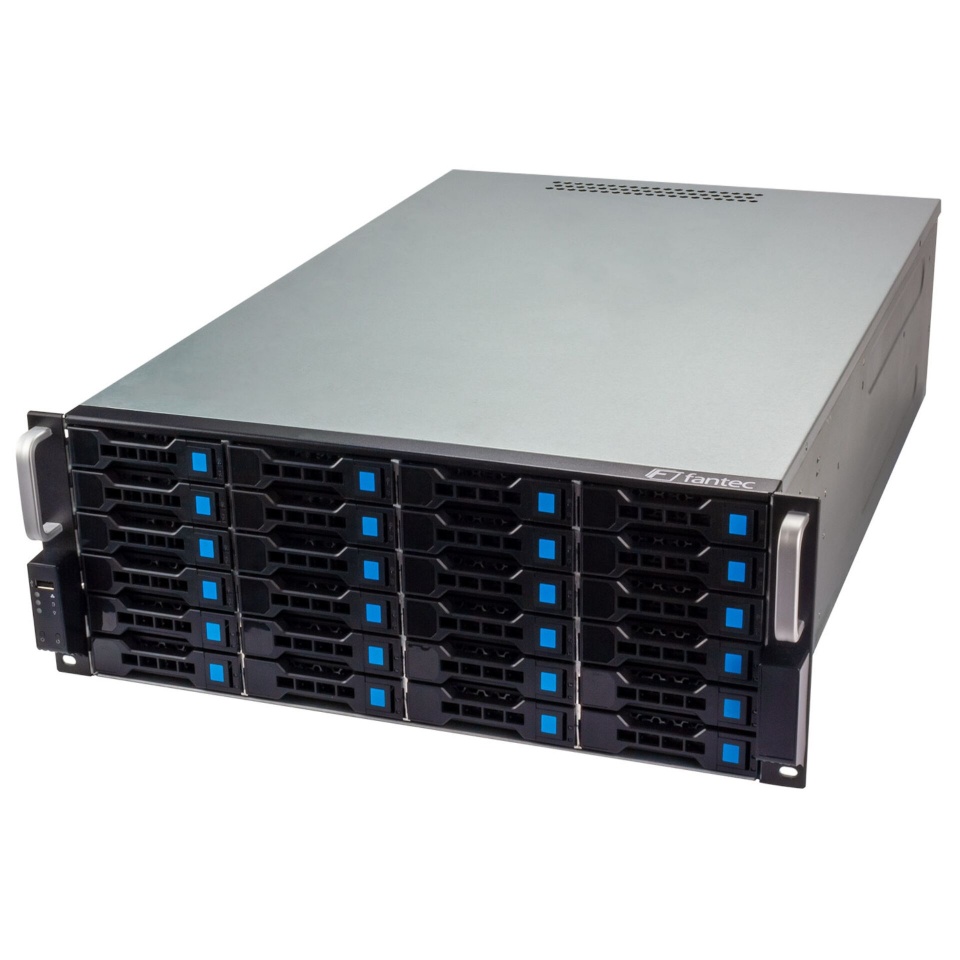 Fantec kettaboks SRC-4240X07-6GE Expander Backplane 24x 3.5"/2.5" HDD/SSD