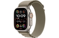 Apple nutikell Watch Ultra 2 GPS + Cellular, 49mm Titanium Case with Olive Alpine Loop - L